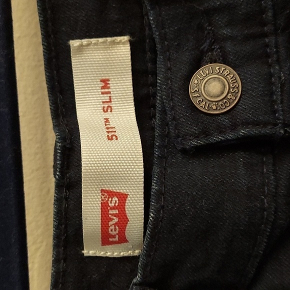 LEVI'S 511 Slim Dark Wash Jeans - Picture 2 of 11